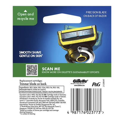 Gillette Fusion ProShield Razor Blades 4 Pack