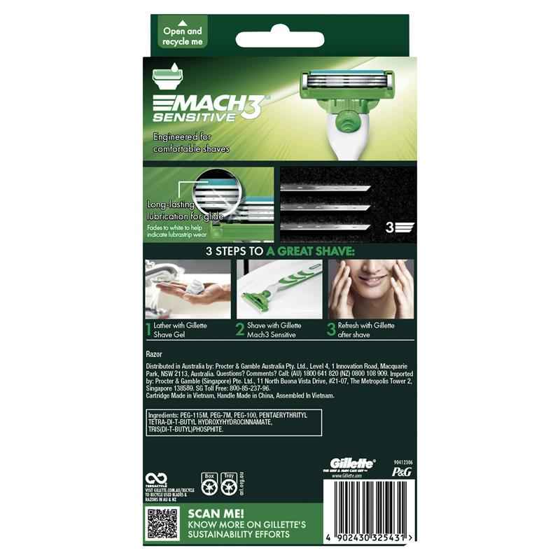 Gillette Mach 3 Sensitive Razor