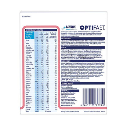 Optifast VLCD Shake Strawberry 12 x 53g