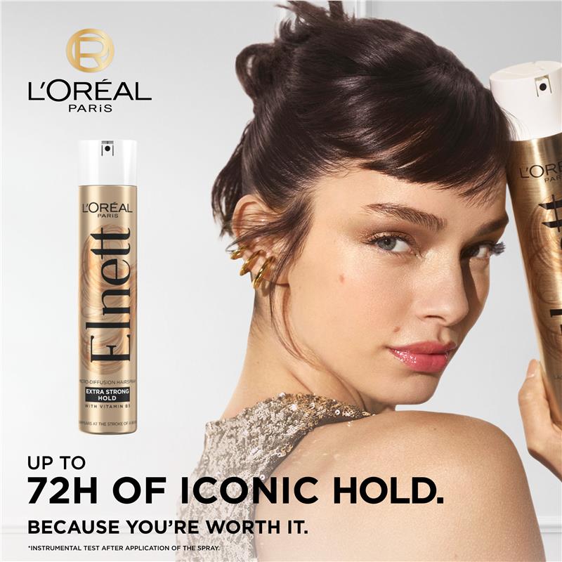 L'Oreal Paris Elnett Extra Strong Hold Hairspray 75ml