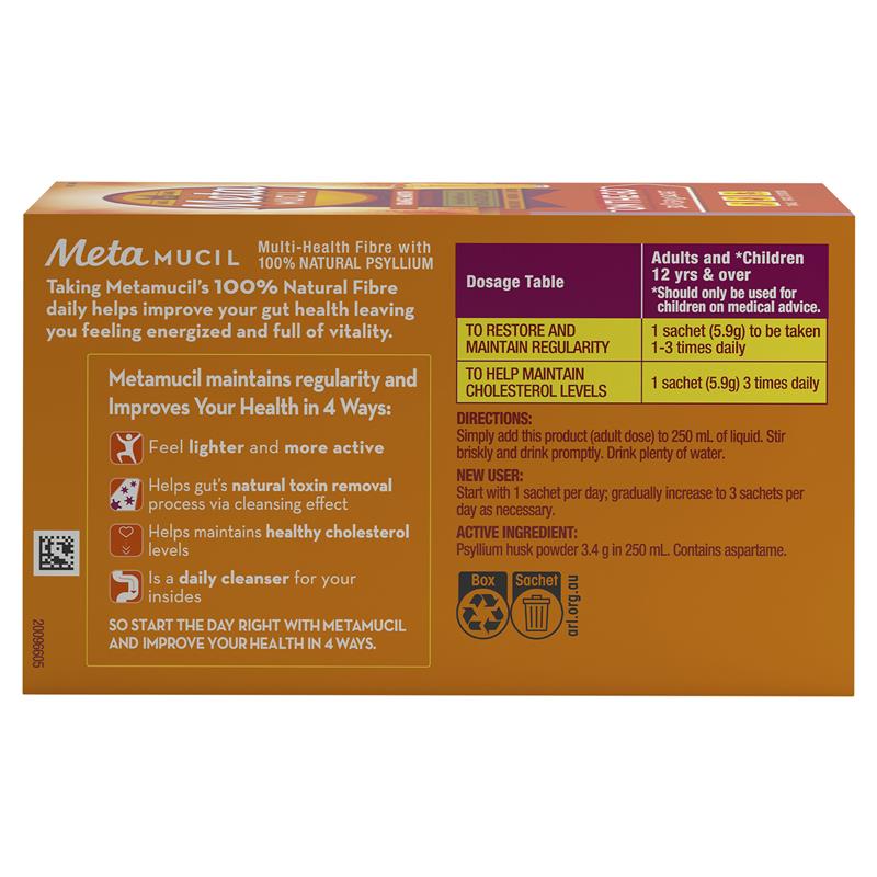 Metamucil Smooth Orange 30 Dose