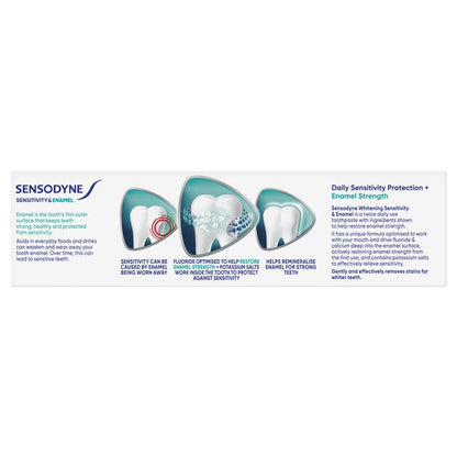 Sensodyne Toothpaste Sensitivity & Enamel Whitening 100g