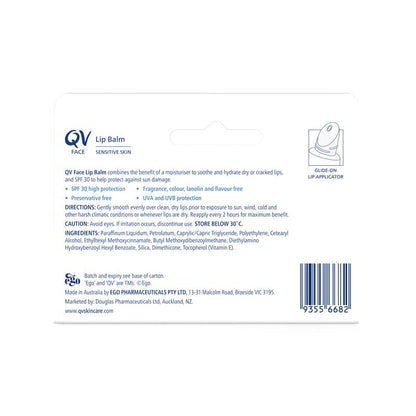 QV Face Lip Balm 15G With Spf 30+