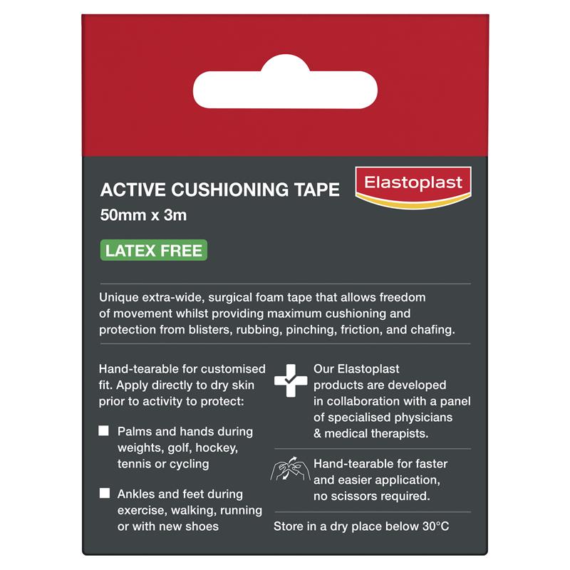 Elastoplast Active Cushioning Tape 5cmx3m - GimmeNow