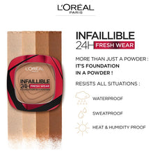 L'Oreal Paris Infallible 24 Hour Foundation in a Powder 140 Golden Beige