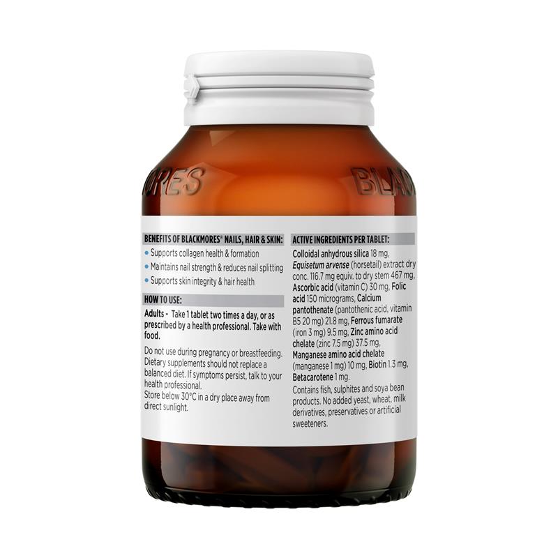 Blackmores Nails Hair and Skin 180 Tablets