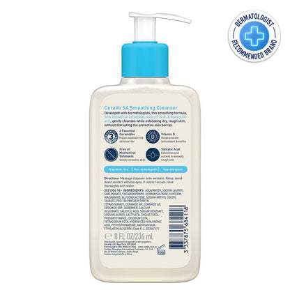 CeraVe SA Smoothing Cleanser 236ml