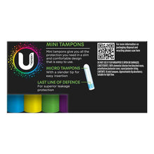 U by Kotex Slim Tampons Mini 16 Pack