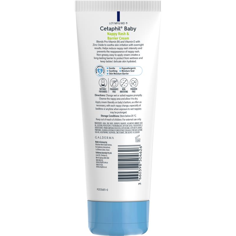 Cetaphil Baby Nappy Rash & Barrier Cream 70g