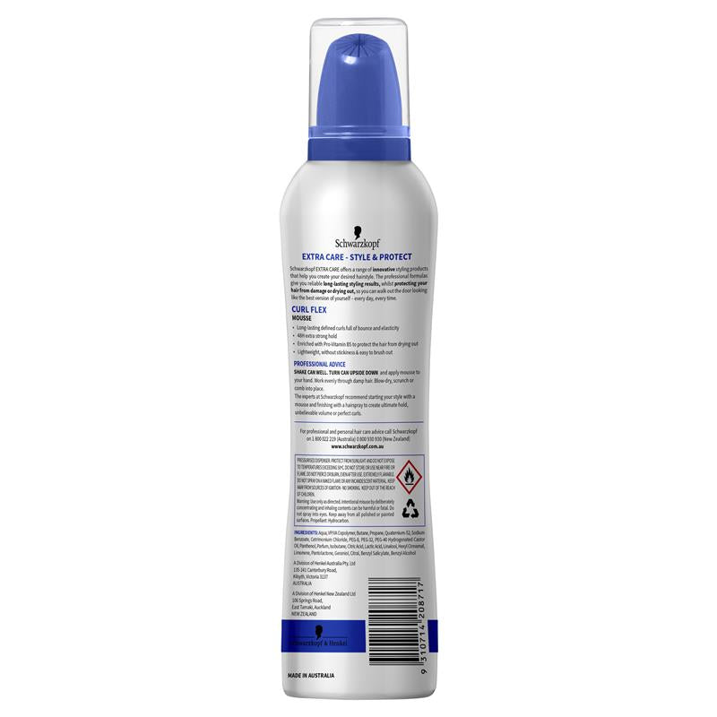 Schwarzkopf Extra Care Curl Flex Mousse 150g - GimmeNow