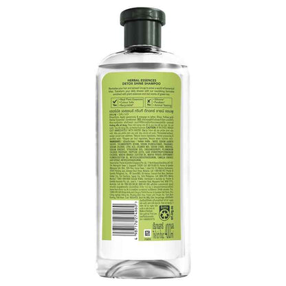 Herbal Essences Shampoo Detox Shine Green Tea Haircare 400ml