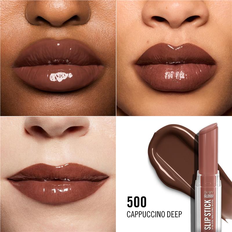 Rimmel Oh My Gloss! Slip Stick 500 Cappuccino Deep