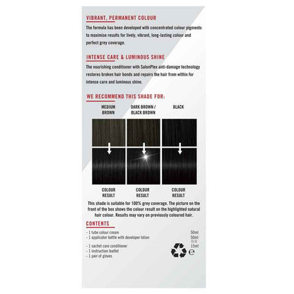 Schwarzkopf Live Colour Permanent 1.0 Black