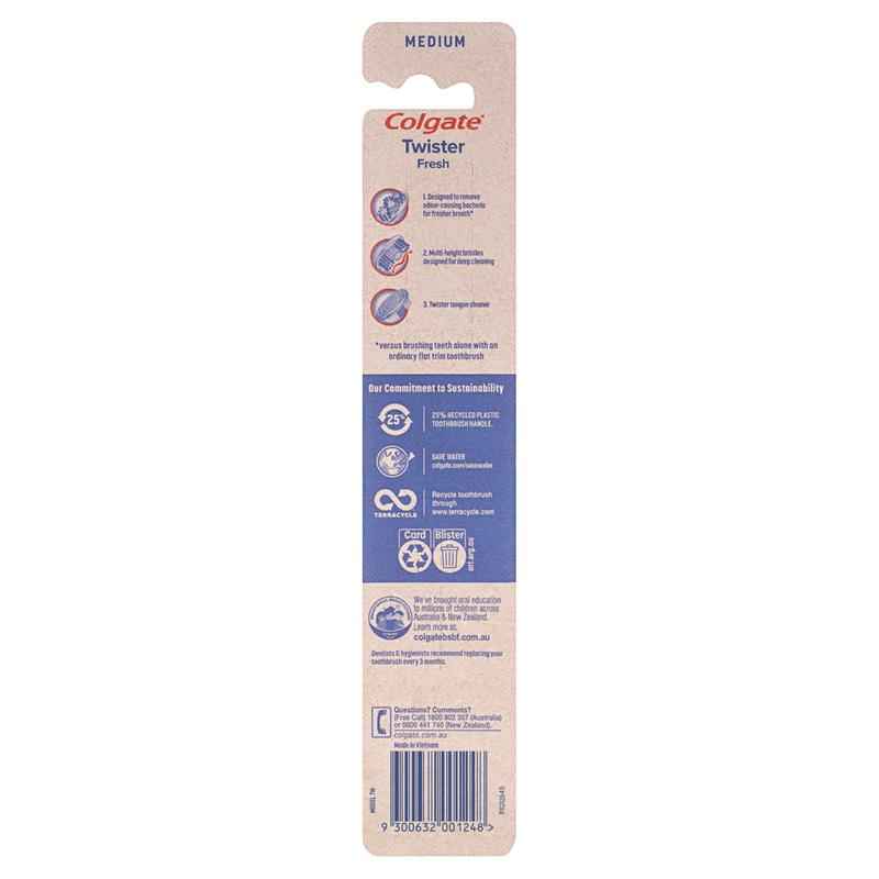 Colgate Toothbrush Twister Fresh Medium