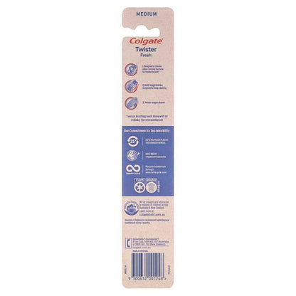 Colgate Toothbrush Twister Fresh Medium