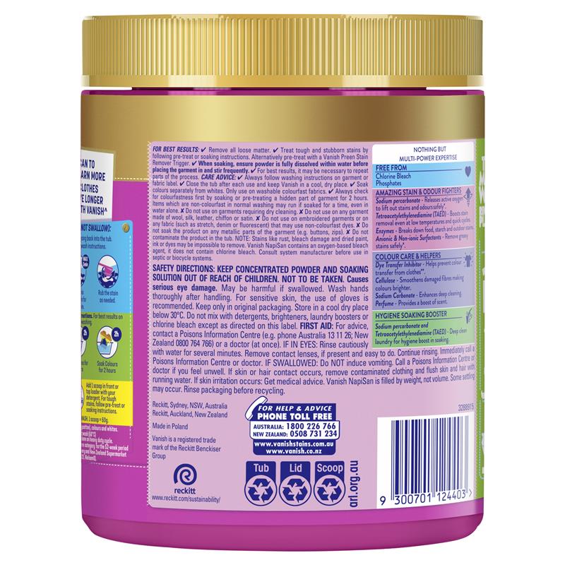 Vanish Napisan Gold Multi Power Powder 1kg