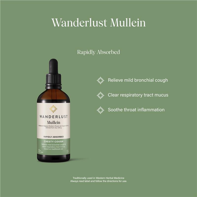 Wanderlust Mullein Drops 90ml
