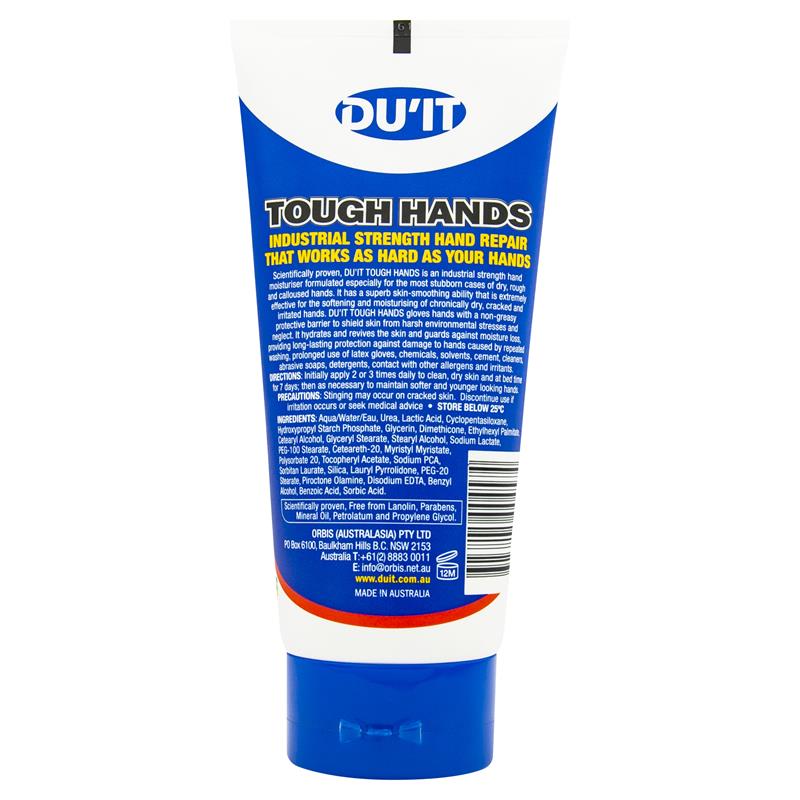 DUIT Tough Hands Fragrance Free Intensive Hand Cream 150g