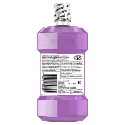 Listerine Total Care Zero Alcohol Antibacterial Mouthwash  Less Intense Taste 250mL