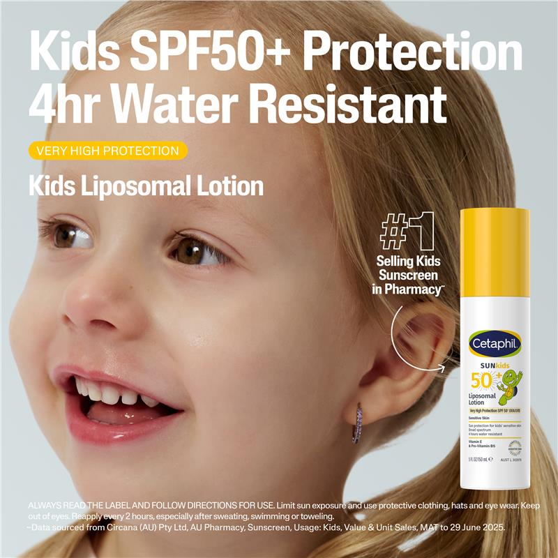 Cetaphil Sun SPF 50+ Kids Lotion 150ml