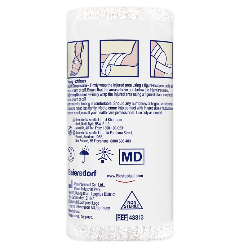 Elastoplast Medium Weight Crepe Bandage 10cm x 1.6m