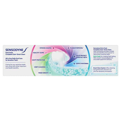 Sensodyne Toothpaste Complete Care + Smart Clean Extra Fresh 100g