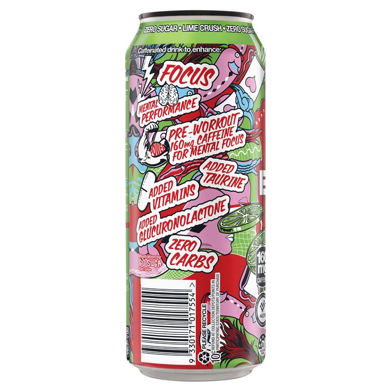BSc Energy Drink Lime Crush 500ml