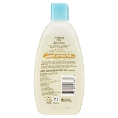 Aveeno Baby Daily Moisture Lightly Scented Wash & Shampoo 236mL