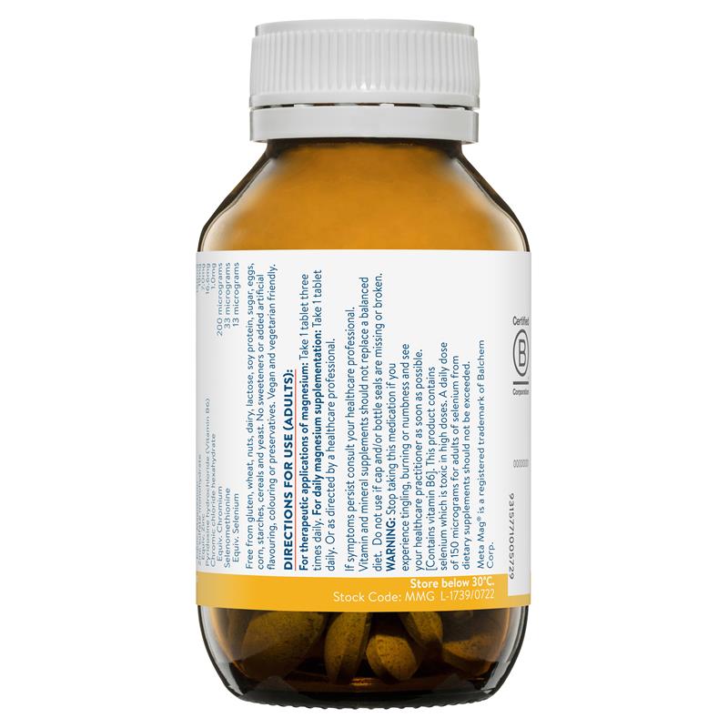 Ethical Nutrients Mega Magnesium 60 Tablets - GimmeNow