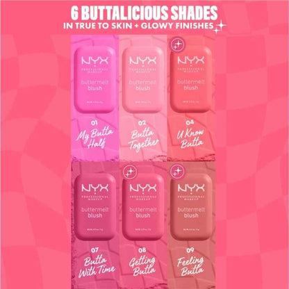 NYX Buttermelt Blush Butta Together