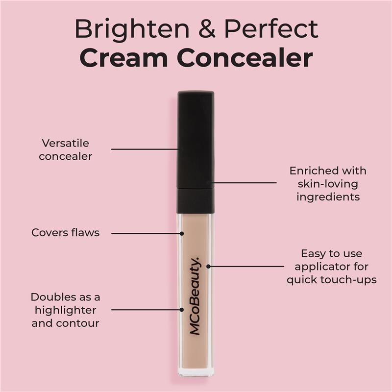 MCoBeauty Brighten & Perfect Cream Concealer Light 2 Fair