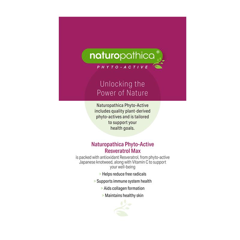 Naturopathica Resveratrol Max 30 Tablets
