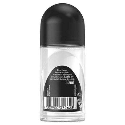 NIVEA MEN Black & White Fresh Roll On Deodorant 72H Protection 50ml