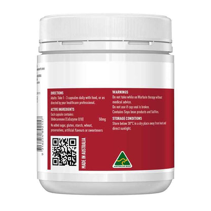 Healthy Care CoEnzyme Q10 50mg 200 Capsules