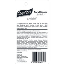 Chapstick Lip Conditioner SPF 15+ Stick