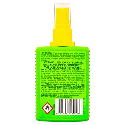 Bushman Plus UV Insect Repellent 100ml Pump Spray