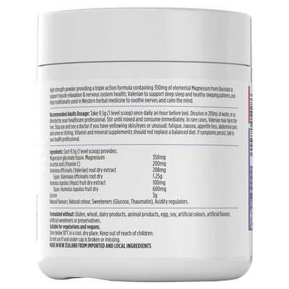Nutra-Life Deep Sleep + Magnesium Glycinate Powder 285g