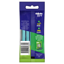 Gillette Disposable Razors Blue II Plus 5 Pack Pivot