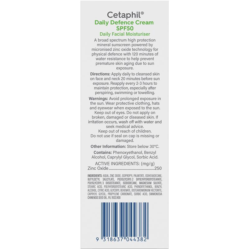 Cetaphil Daily Defence SPF50 50g - GimmeNow