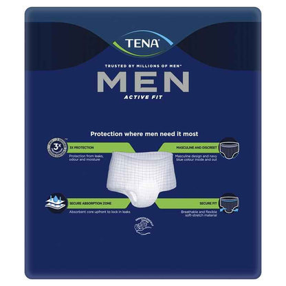 TENA Pant Men Active Fit Plus Medium 9 Pack