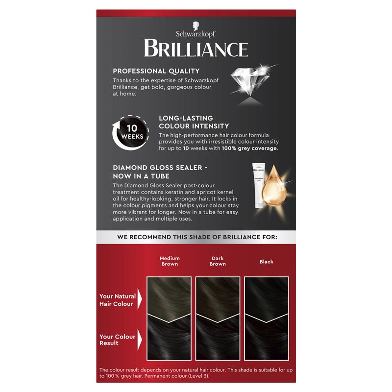 Schwarzkopf Brilliance 90 Black New