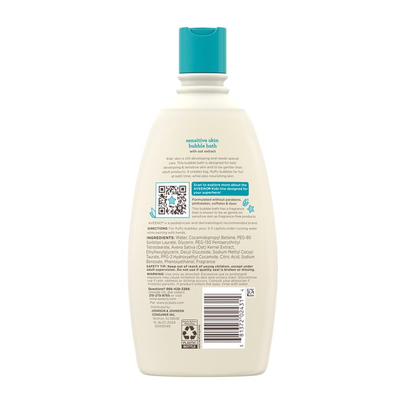 Aveeno Kids Bubble Bath 568mL