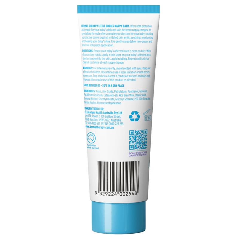 Dermal Therapy Little Bodies Nappy Balm 100g