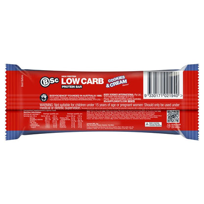 BSc High Protein Low Carb Bar Cookies & Cream 60g