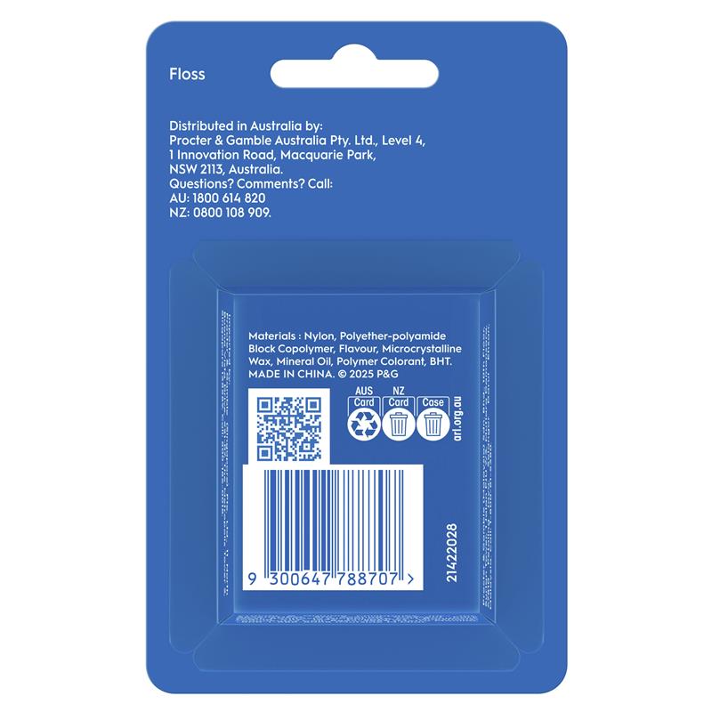 Oral B Satin tape Dental Floss Mint 25m