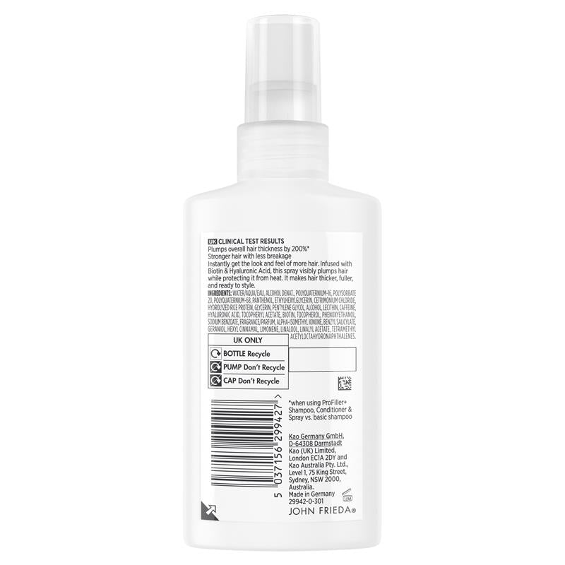 John Frieda ProFiller Thickening Spray 150ml
