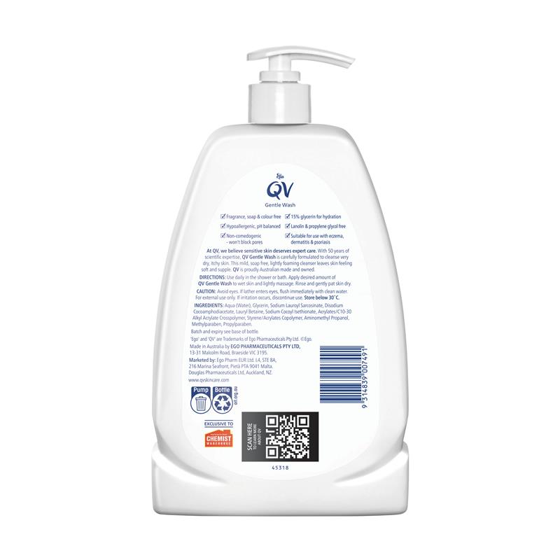 QV Gentle Wash 1.25Kg
