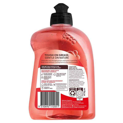 Earth Choice Dishwash Concentrate Red Apple 500ml