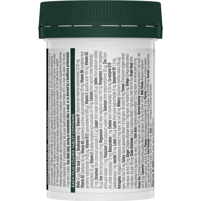 Swisse Vegan Mens Ultivite 60 Tablets