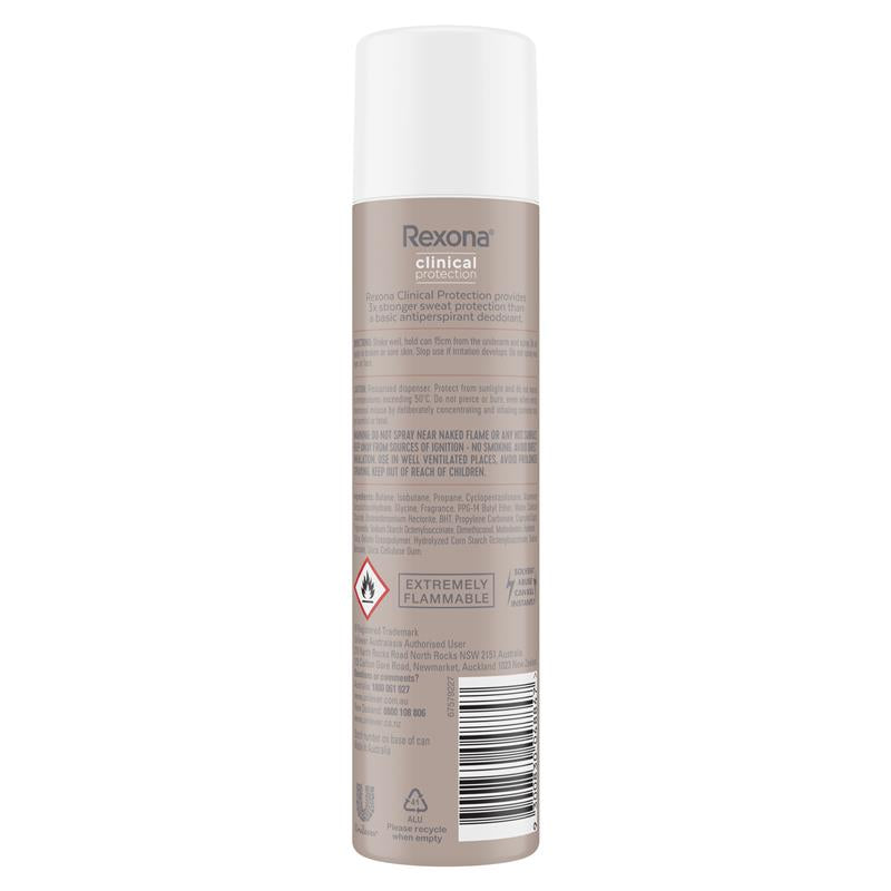 Rexona Women Clinical Protection Antiperspirant Aerosol Summer Strength 180ml
